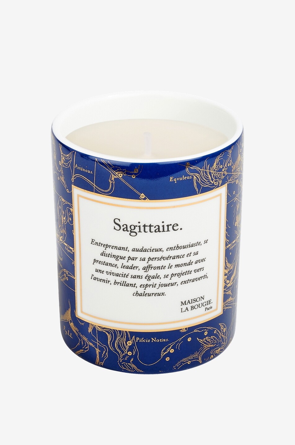 MAISON LA BOUGIE Duftkerze Zodiac Collection - Sagittaire 350 g Haus DUNKELBLAU 2