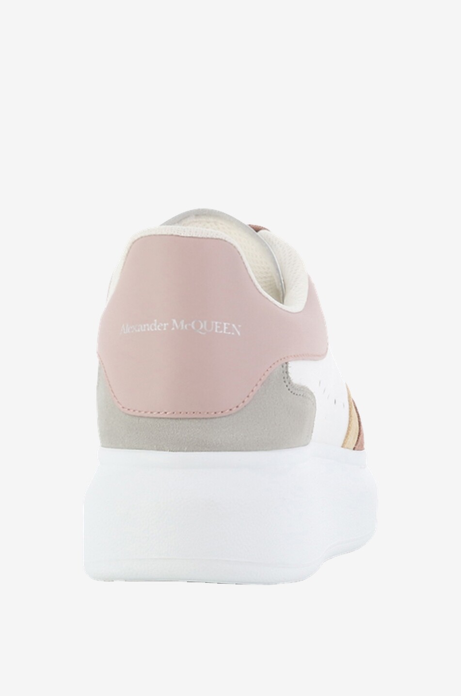 ALEXANDER McQUEEN Baskets basses bi-matière Oversize Femme MULTICOLORE 4