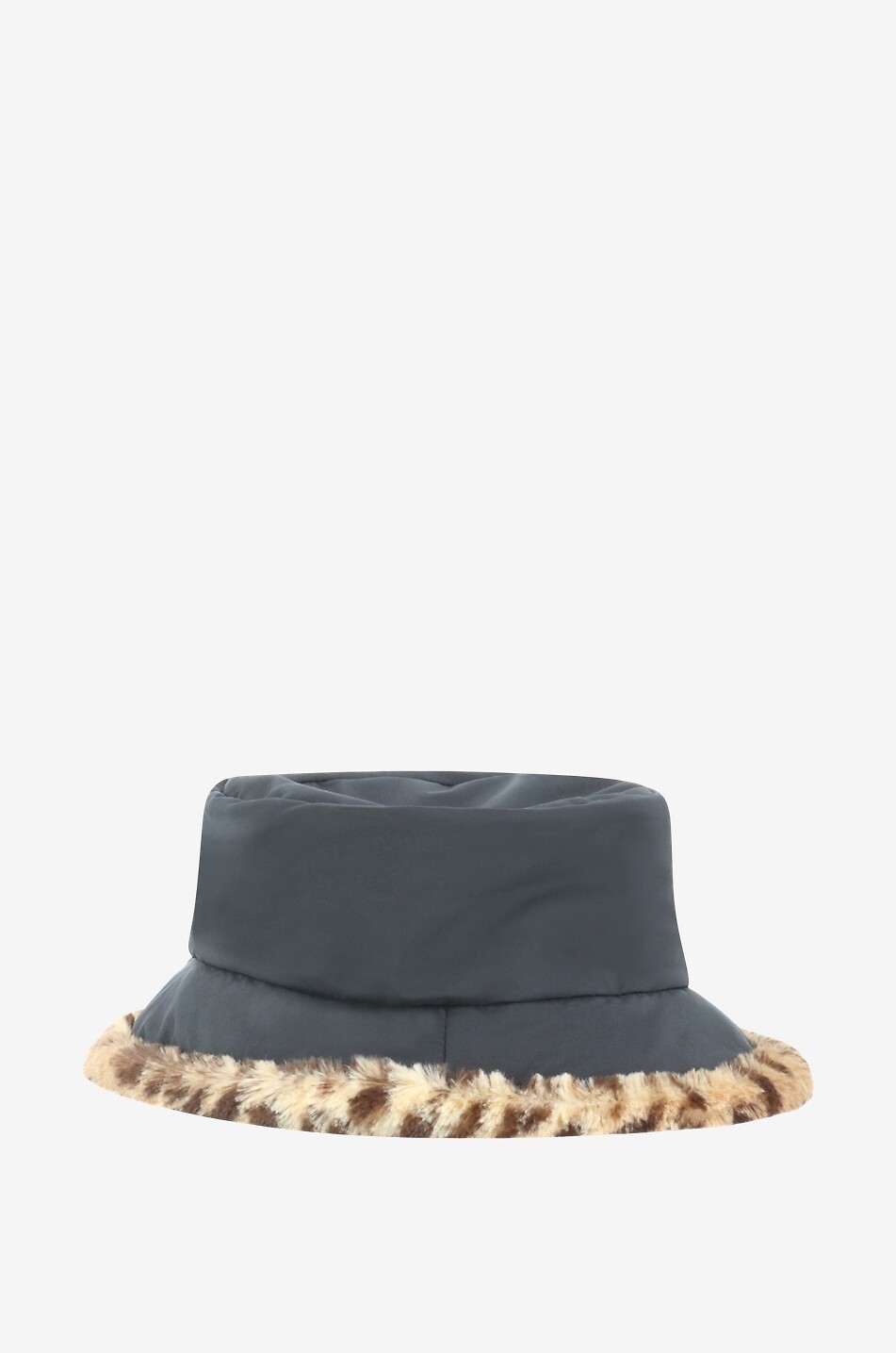 GREVI Chapeau cloche en nylon et peluche Femme MULTICOLORE 2