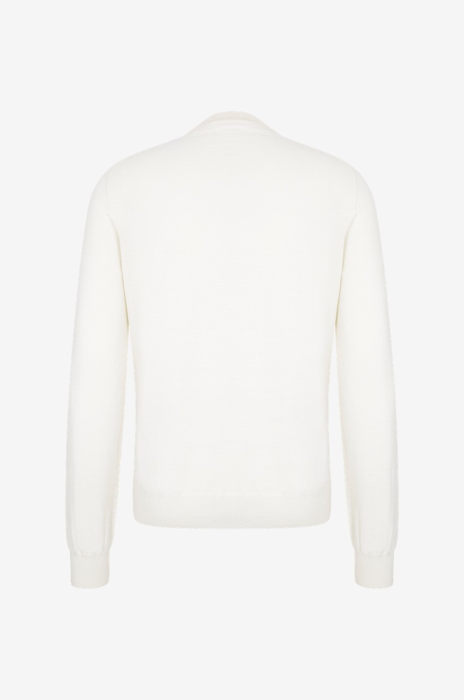 Superfine wool crewneck jumper