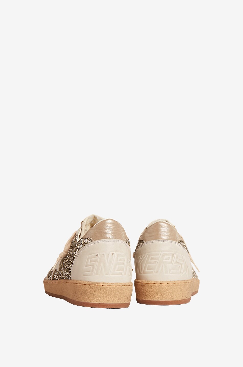 GOLDEN GOOSE Ball Star low-top glitter sneakers Women MULTI COLOURED 3