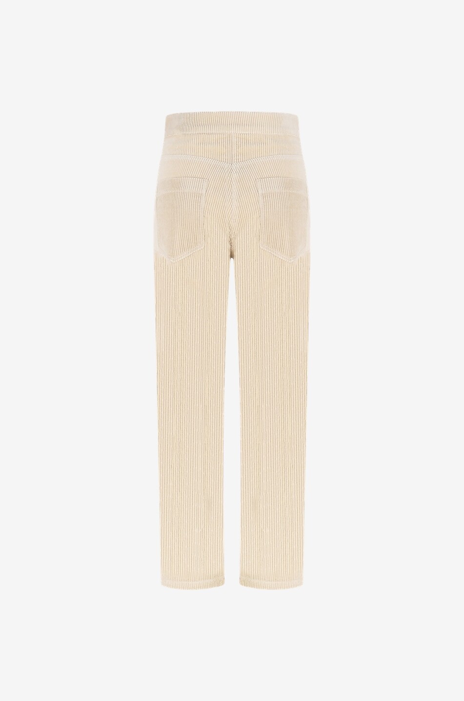Gerade Cordhose mit hoher Taille Budapest
