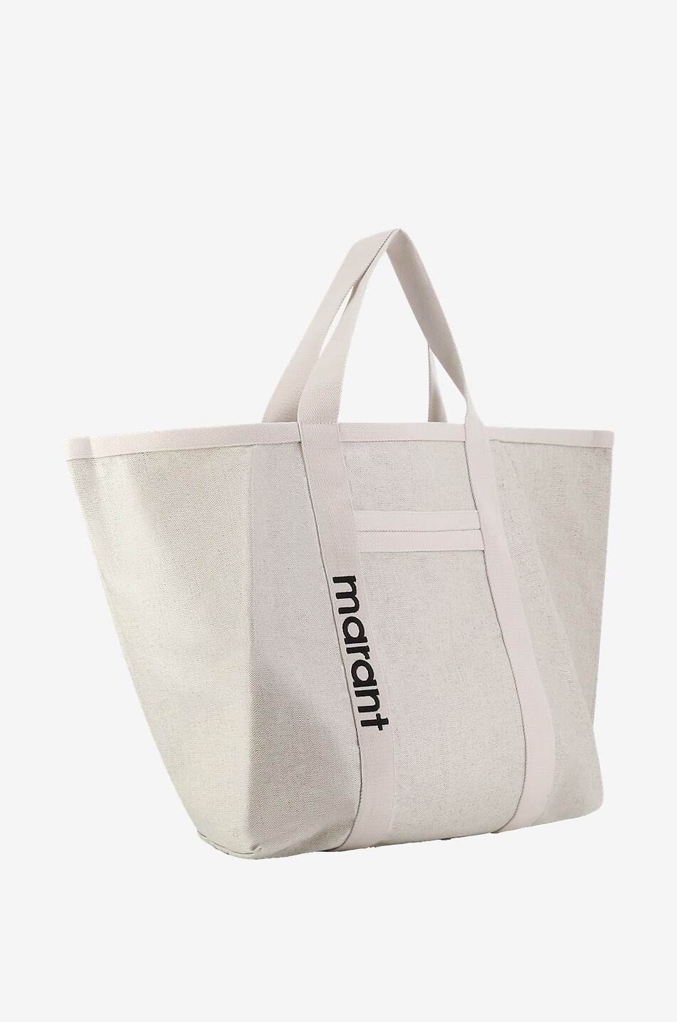 ISABEL MARANT Warden coated tote bag Women EGGSHELL 2