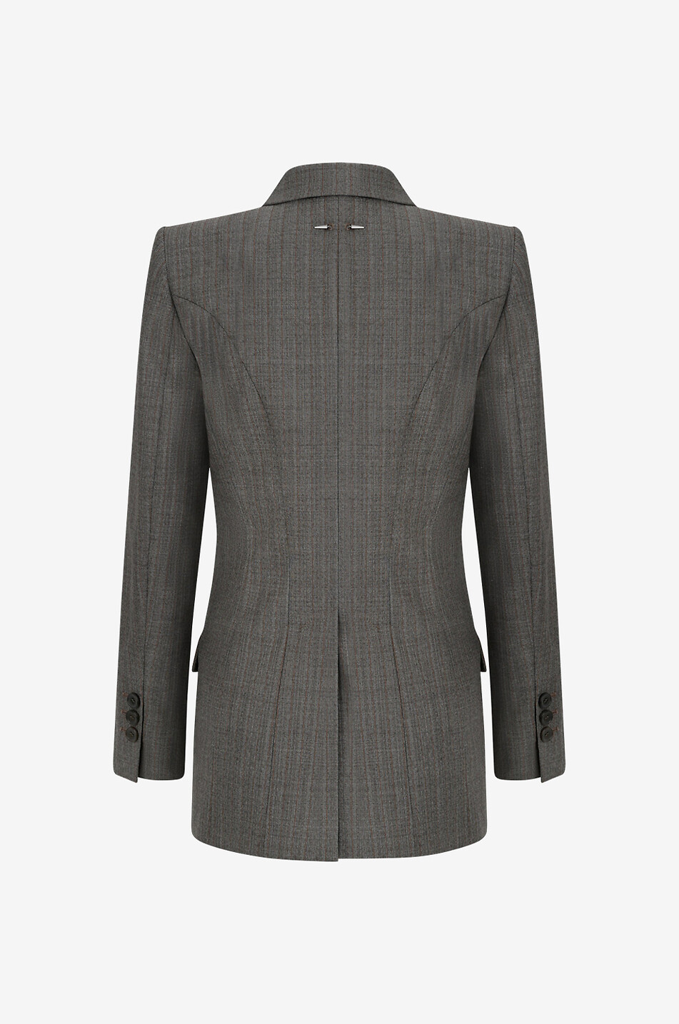 Blazer en laine milleraie
