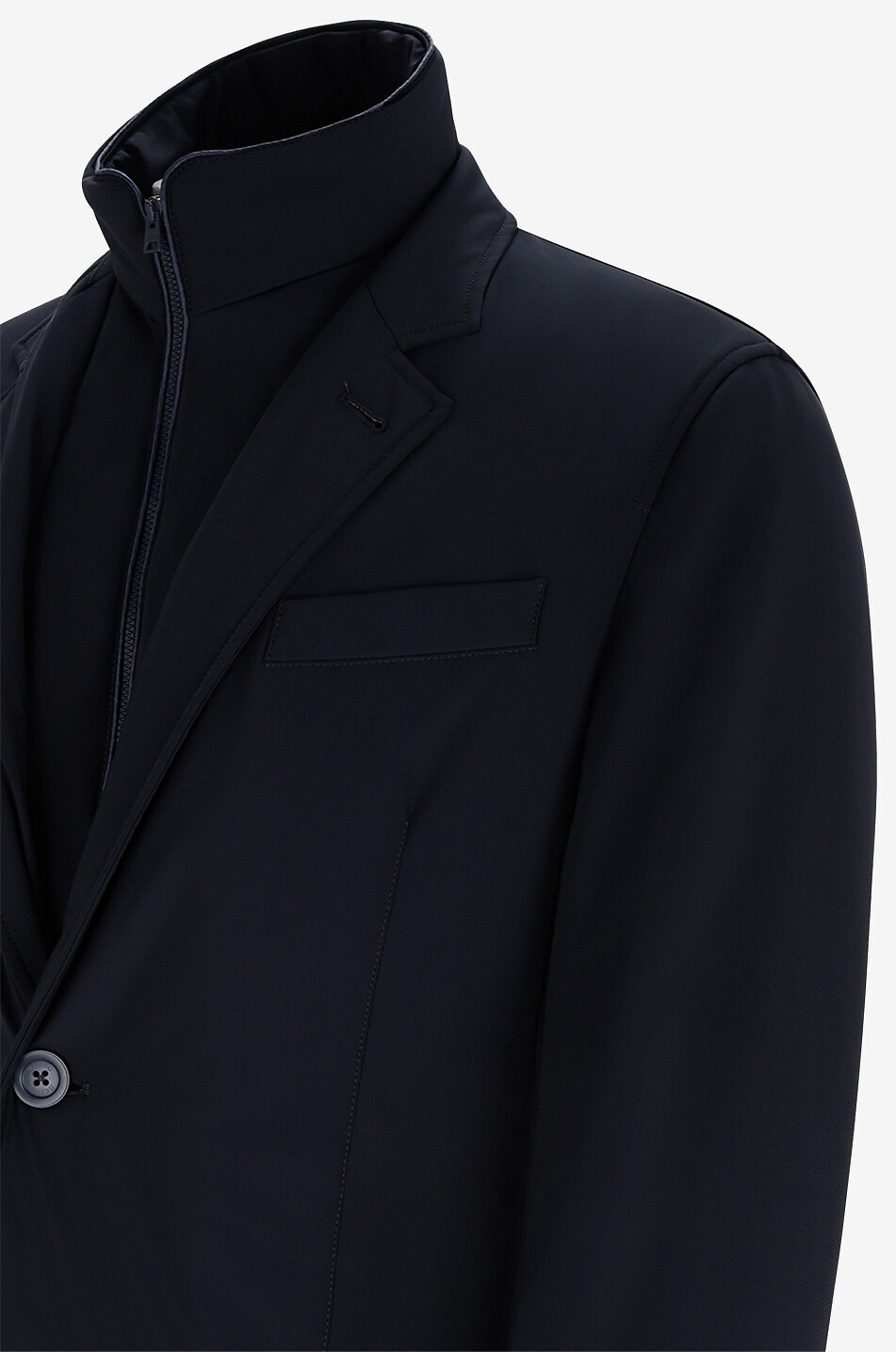 HERNO Blazer rembourré Washington Homme BLEU FONCE 3