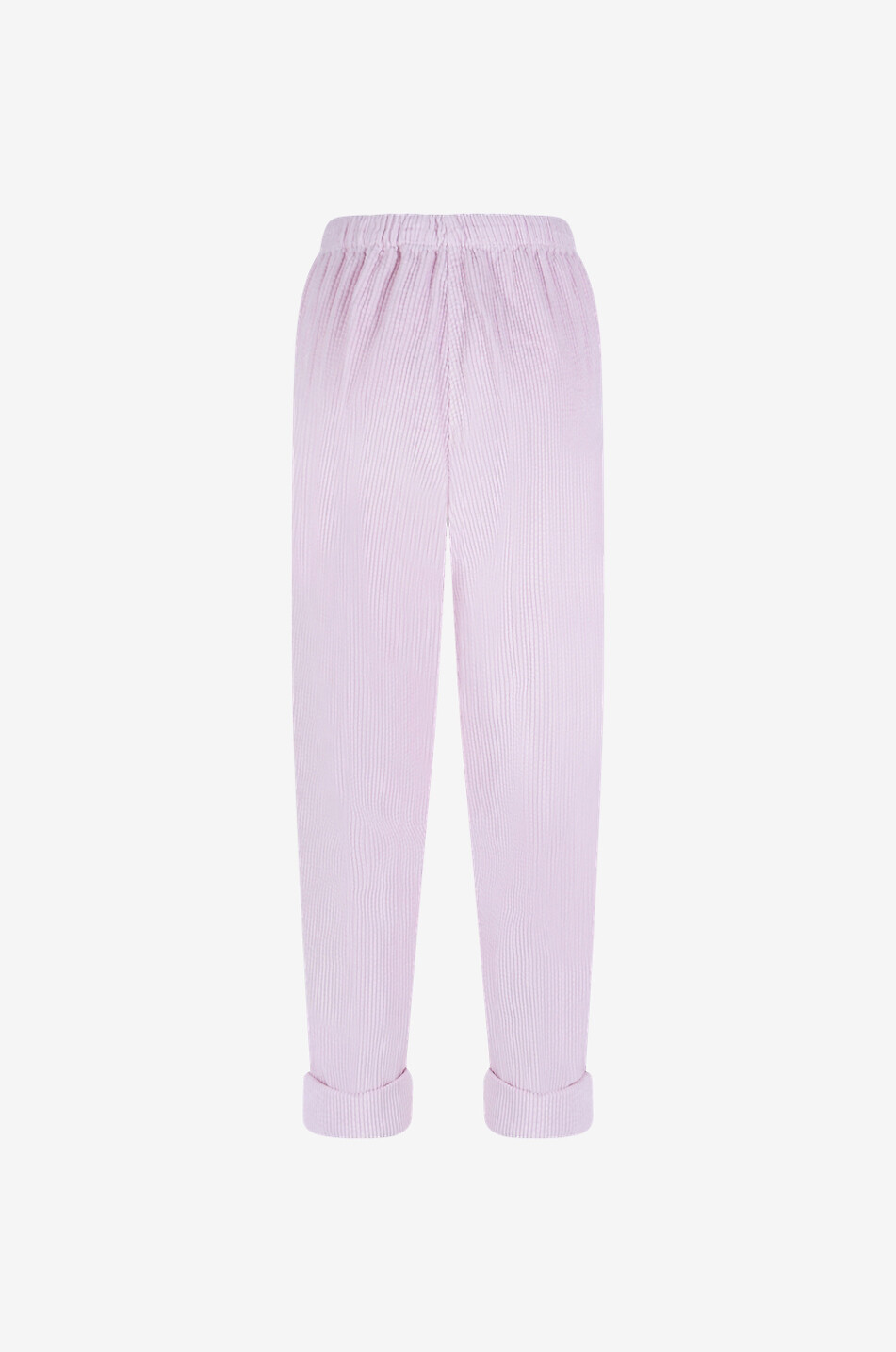 AMERICAN VINTAGE Padow cotton straight leg trousers Women LIGHT PINK 2
