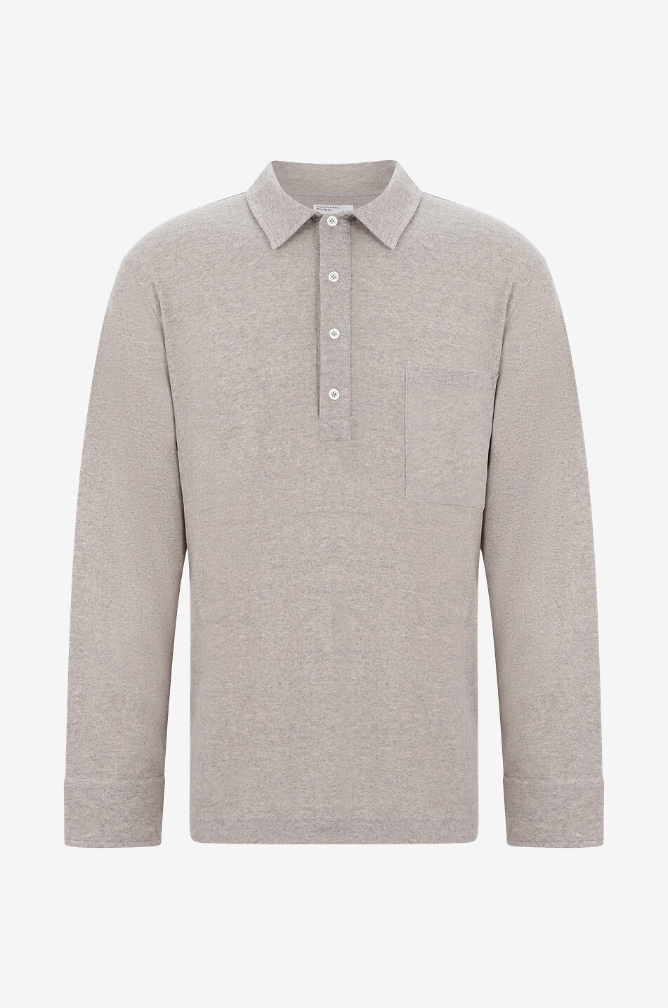 Polo à manches longues Recycled Wool