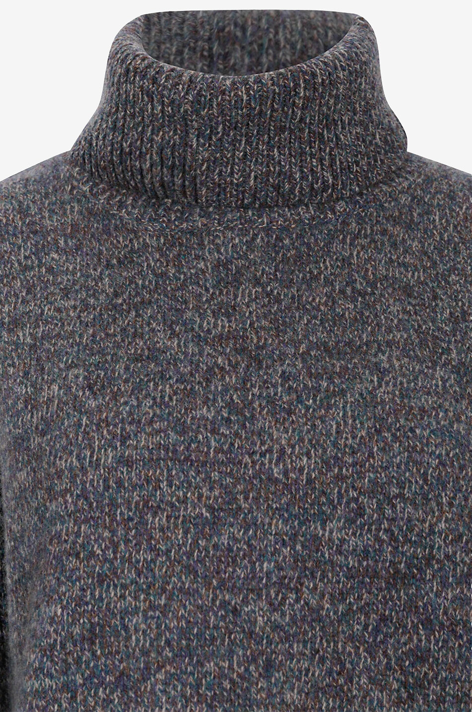 BARBARA BUI Merino wool chunky turtleneck jumper Women DARK GREY 3