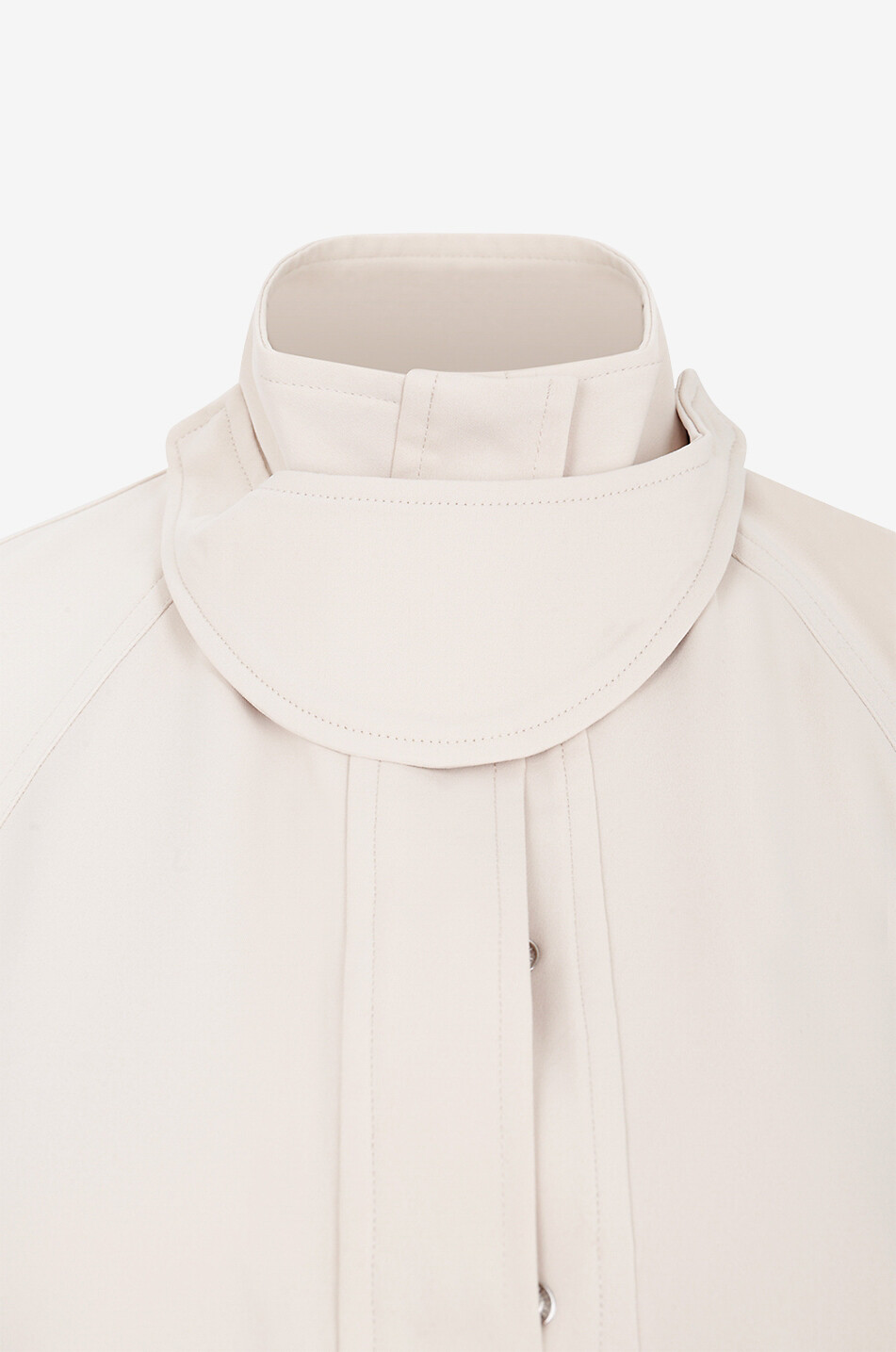 BARBARA BUI Midilanges Trench-Kleid Damen CREMEFARBEN 3