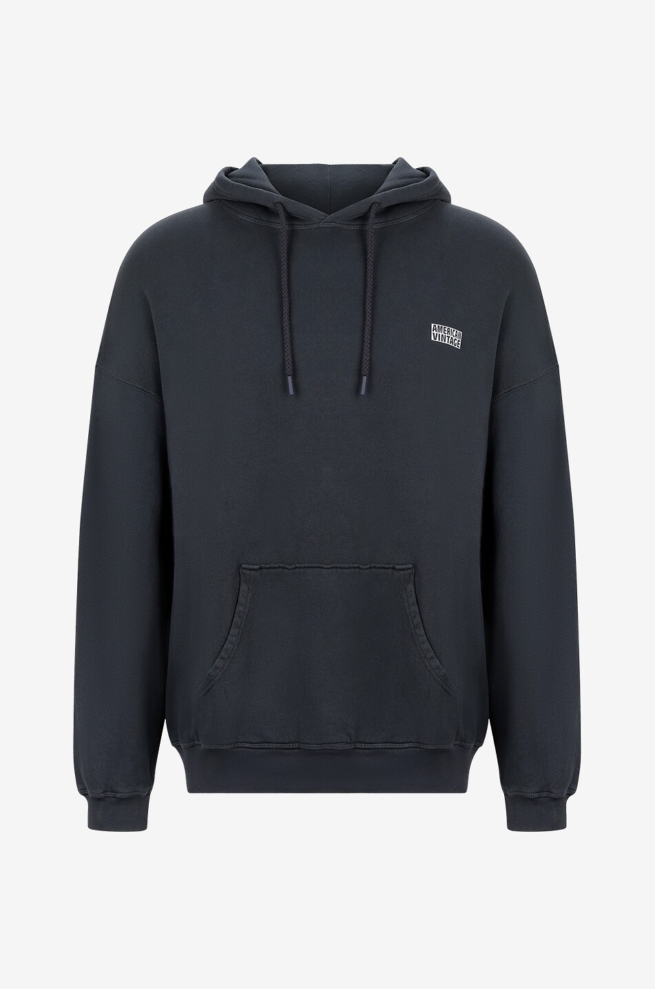 AMERICAN VINTAGE Izubird cotton hooded sweatshirt Men DARK GREY 1
