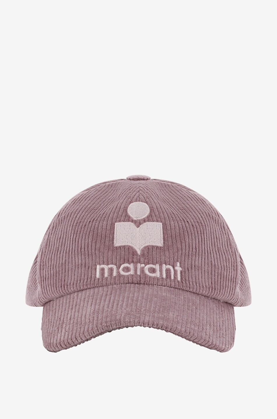 MARANT ETOILE Casquette en velours côtelé Tyron Femme ROSE CLAIR 1