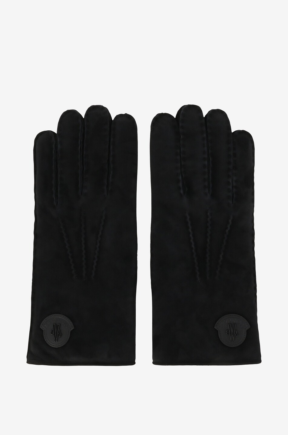 Wildleder-Handschuhe mit Shearling-Futter