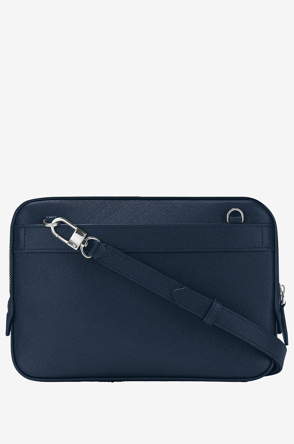 MONTBLANC Mäppchen mit Reissverschluss Sartorial Mini Messenger Herren DUNKELBLAU 3