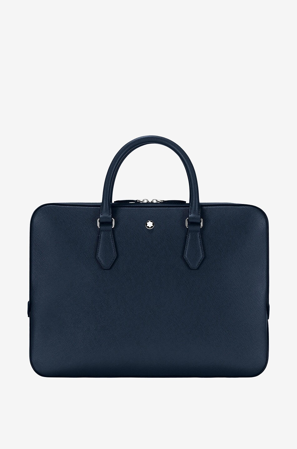 Porte-documents en cuir saffiano Sartorial Slim
