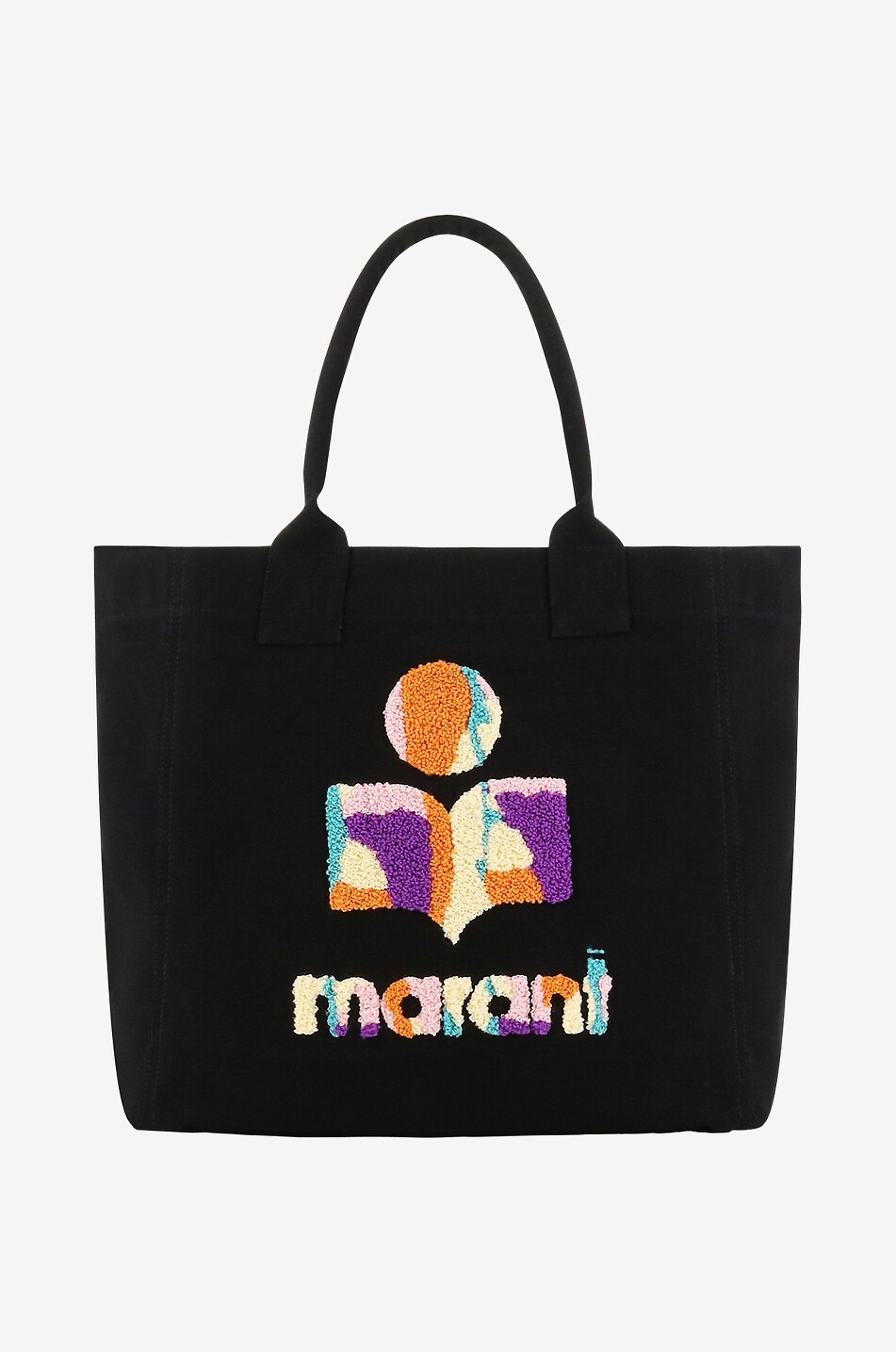 Sac cabas en toile avec logo bouclette Small Yenky