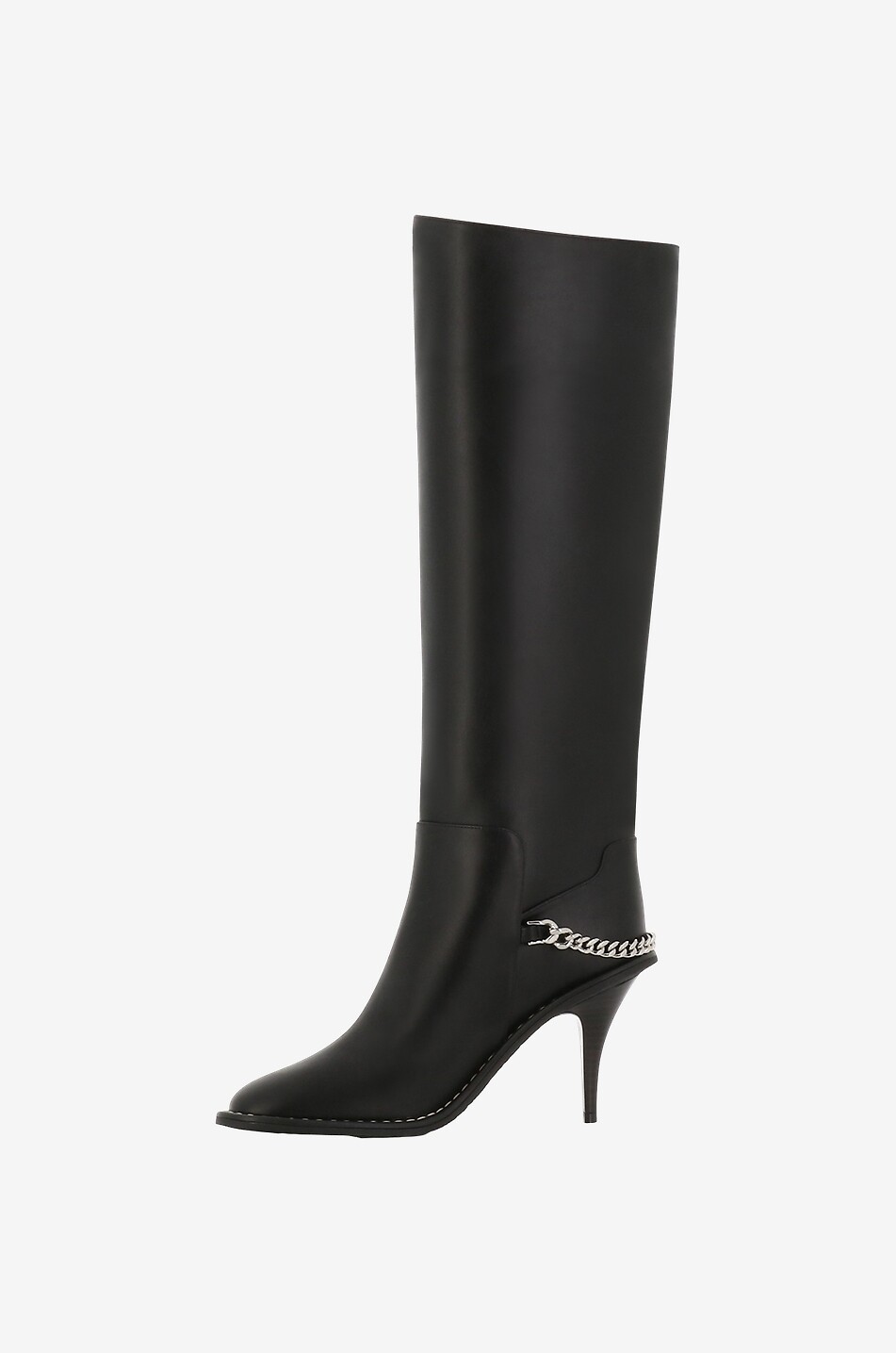STELLA McCARTNEY Absatzstiefel mit Kettendetail Ryder 95 Damen SCHWARZ 3