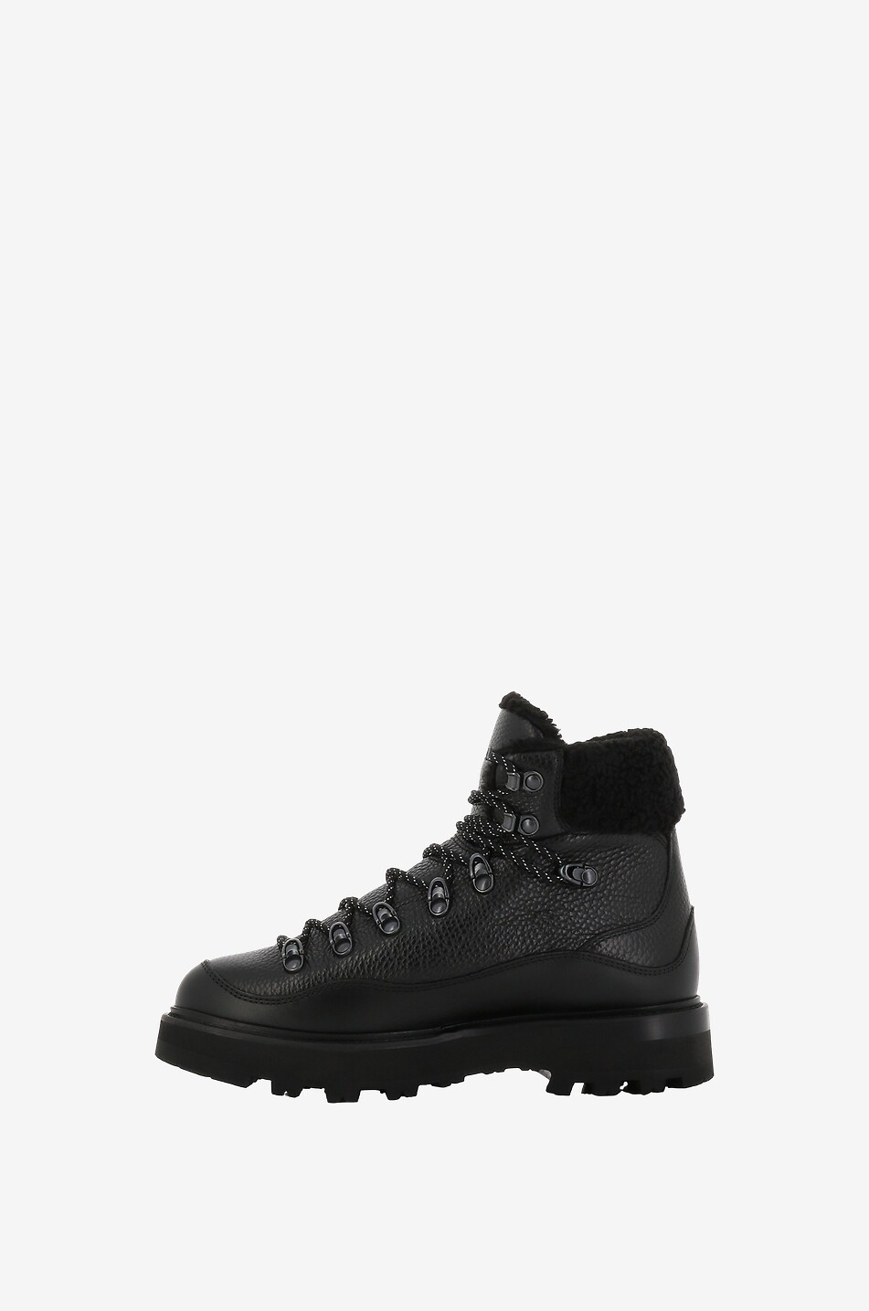 MONCLER Peka Trek lined lace-up booties Women BLACK 3