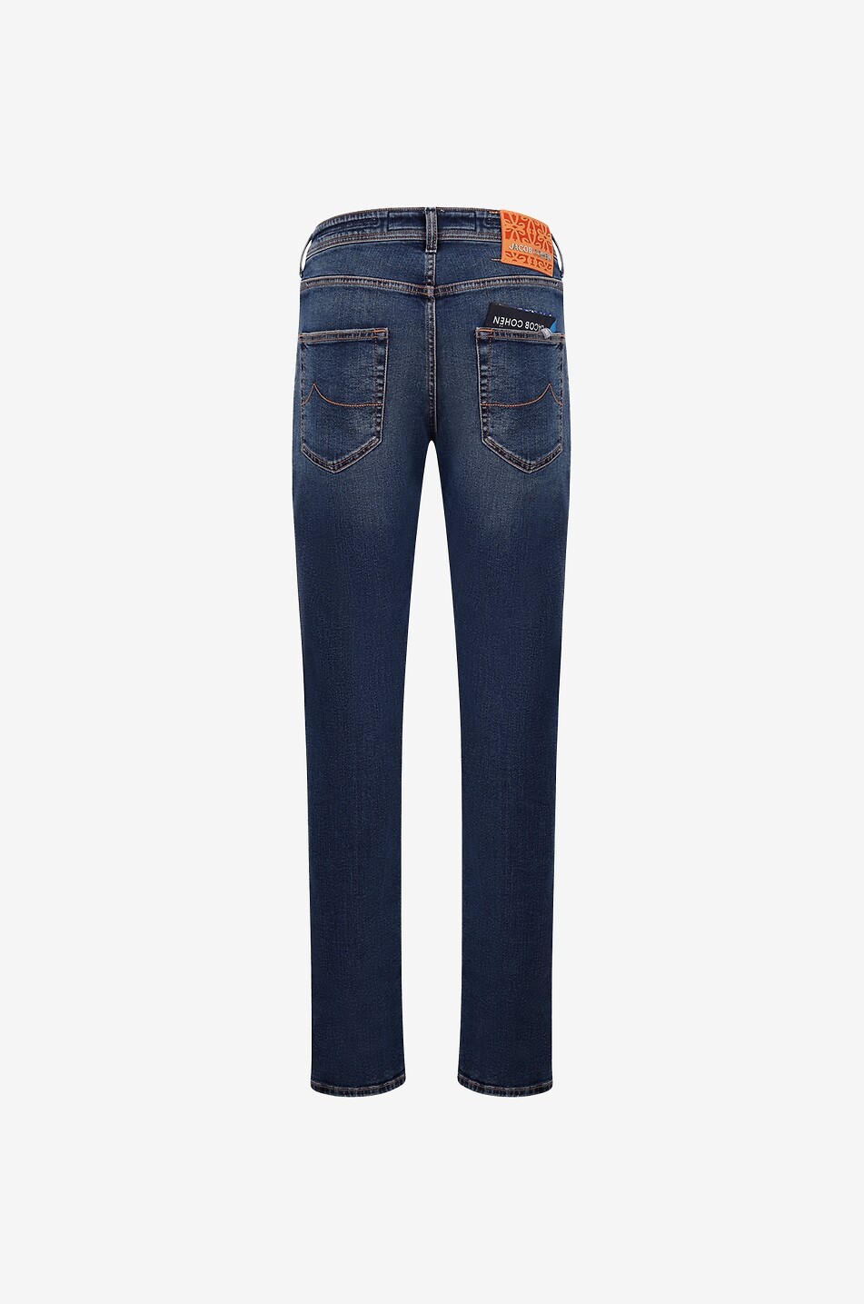 JACOB COHEN Lenny faded stretch denim slim fit jeans Men MEDIUM BLUE 2