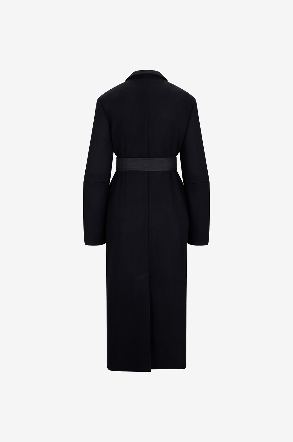 AQVAROSSA Langer dicker Mantel aus Wolle Julia Damen SCHWARZ 2