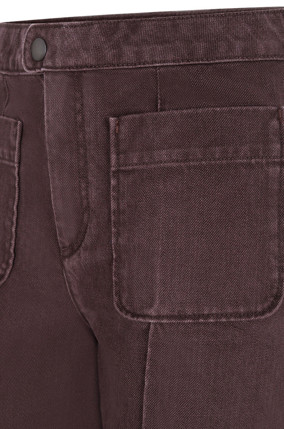 SOEUR Twillhose mit weitem Bein Harry Damen DUNKELVIOLETT 7