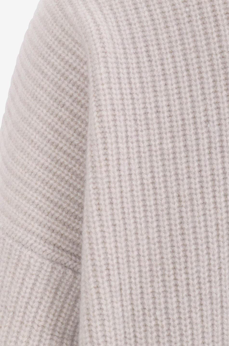 ISABEL MARANT Pull boxy côtelé à col montant Brooke Femme BEIGE 3