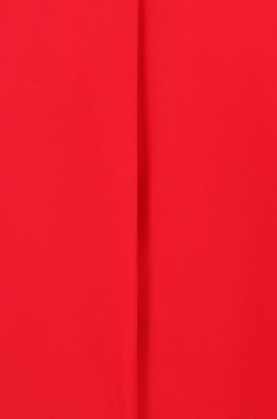 STELLA McCARTNEY Robe maxi ample drapée en crêpe Femme ROUGE 3