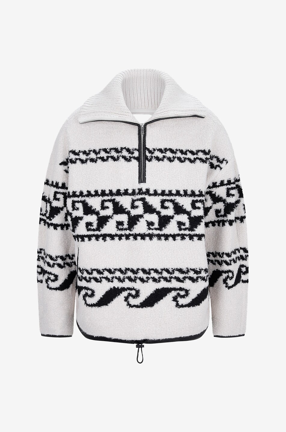 ISABEL MARANT Sweat-shirt en fleece graphique marlo Homme MULTICOLORE 1