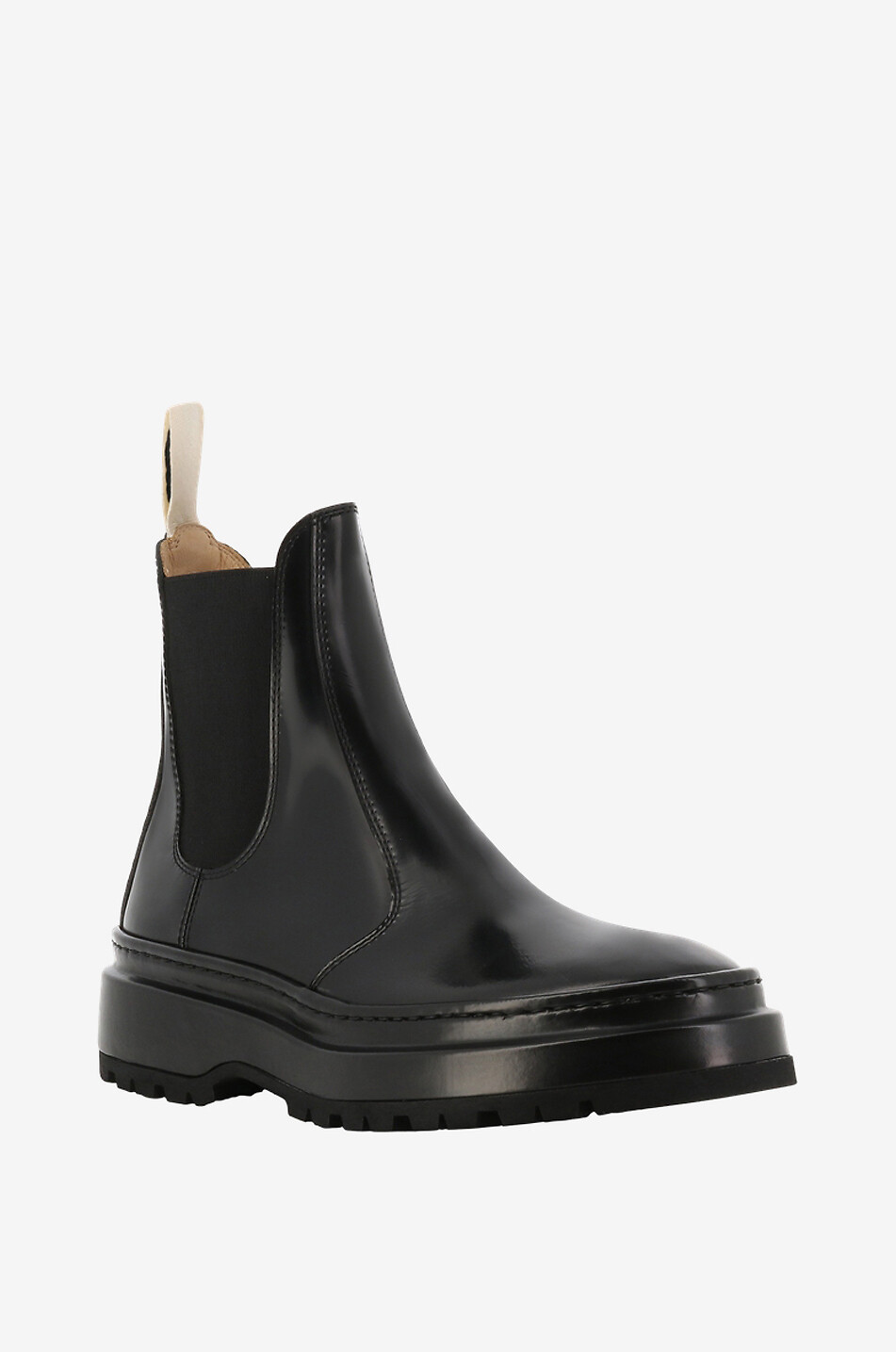 Bottines à plateau brillantes Les Chelsea Pavane