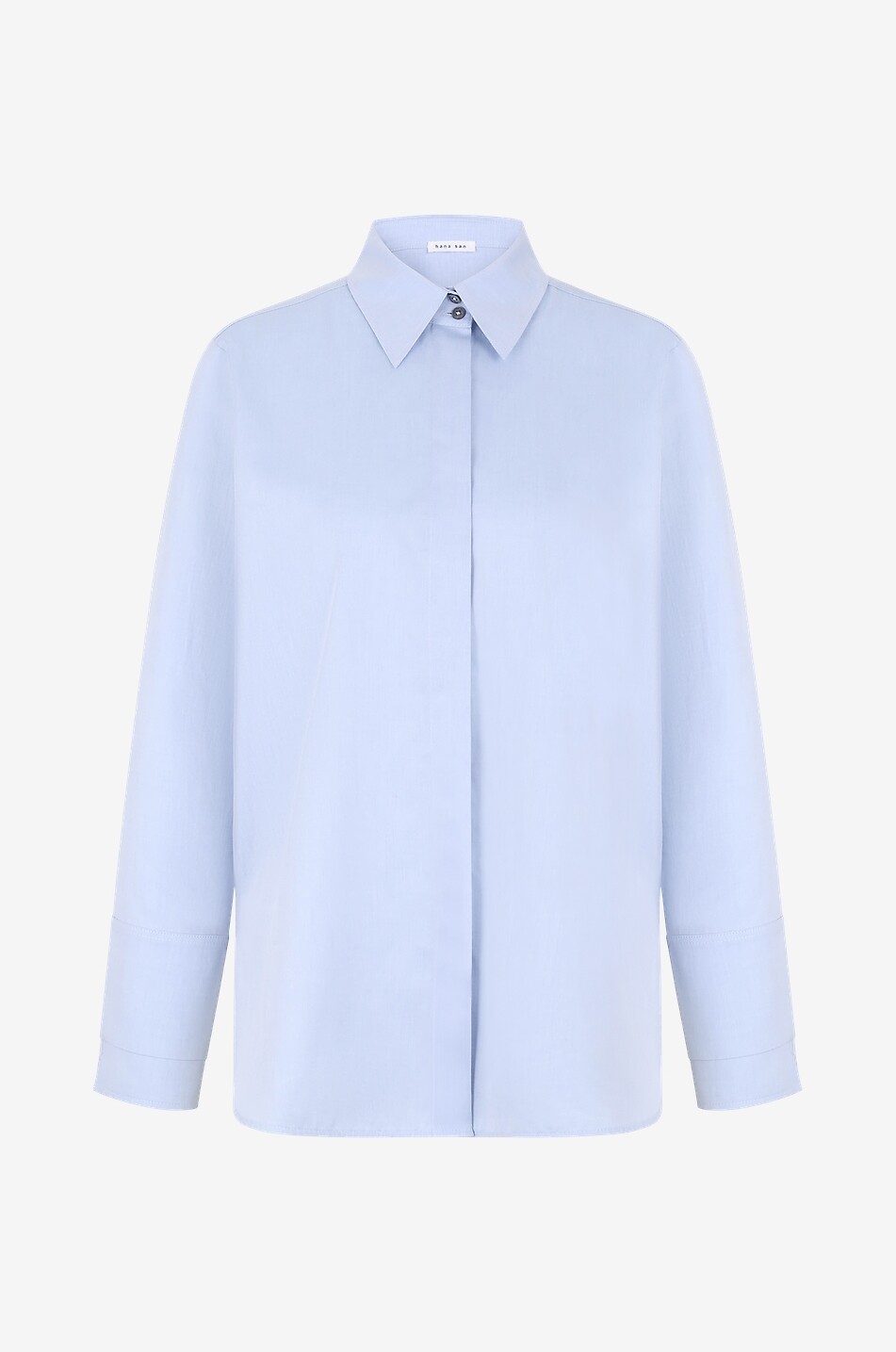 Chemise à manches longues en coton Erin