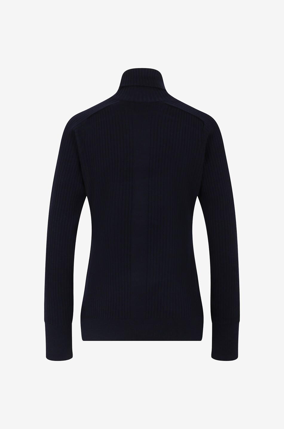 HANA SAN Schlauchpullover mit Rollkragen aus Merinowolle Jacob Damen DUNKELBLAU 2