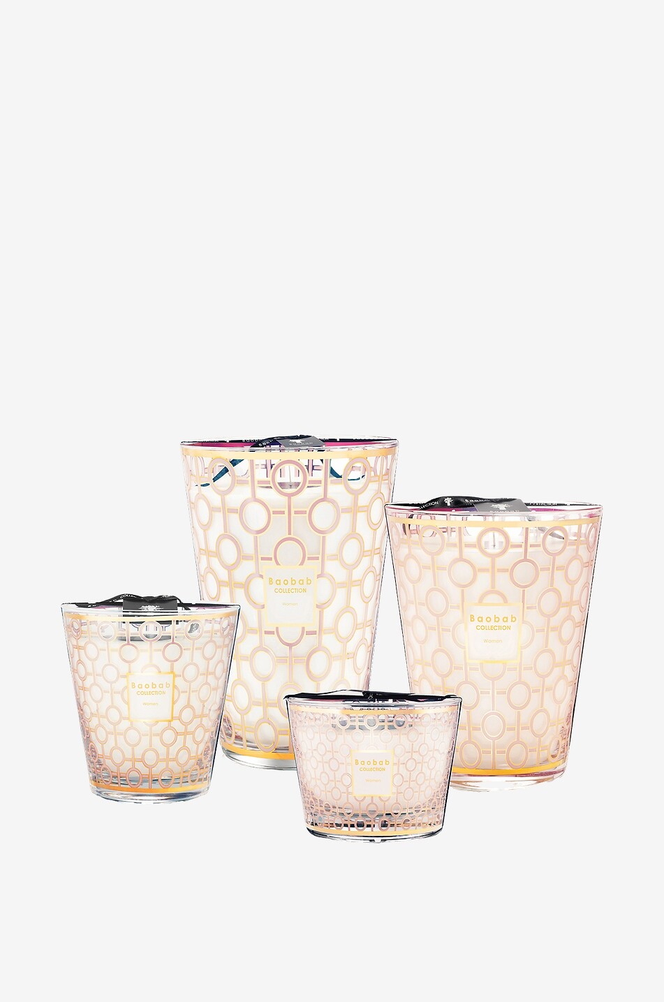 BAOBAB Bougie parfumée Women Max 10 - 1,35 kg Maison ROSE CLAIR 2