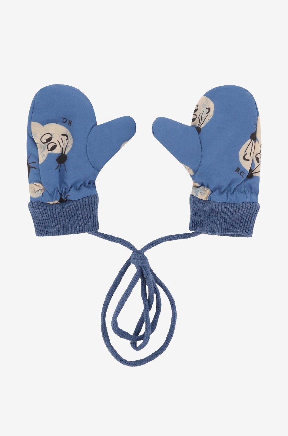 BOBO CHOSES Fäustlinge für Babys Mice All Over Baby Farblos 2