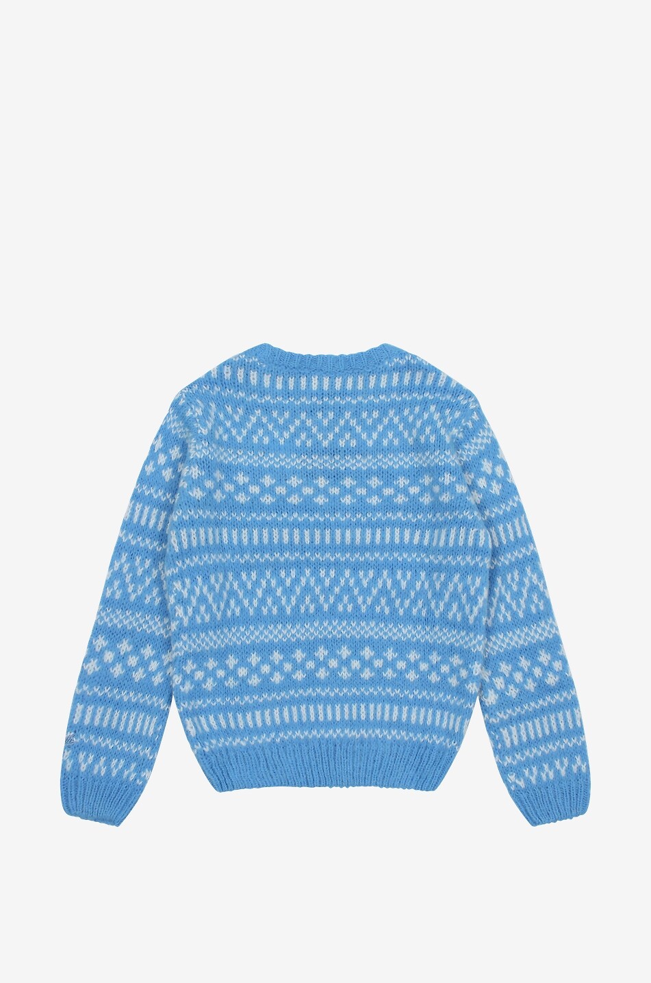 MC2 SAINT BARTH Pull jacquard garçon Douglas Soft Prince Of Chalet Garçon BLEU CLAIR 2