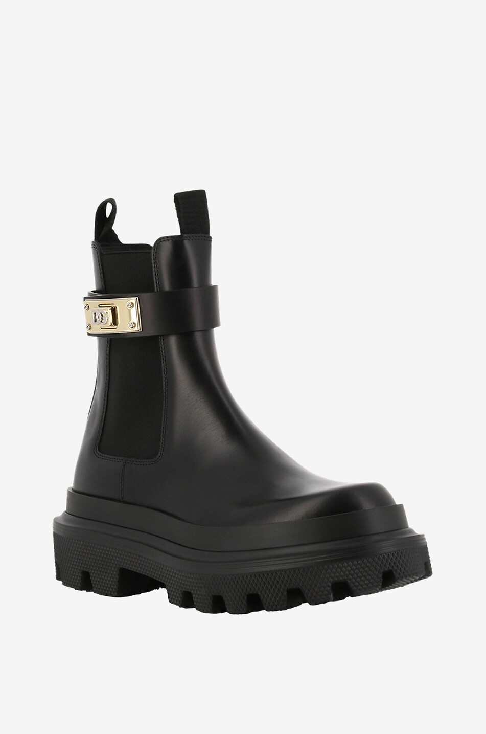 Chelsea-Stiefeletten au Glattleder Trek Solid Beatle