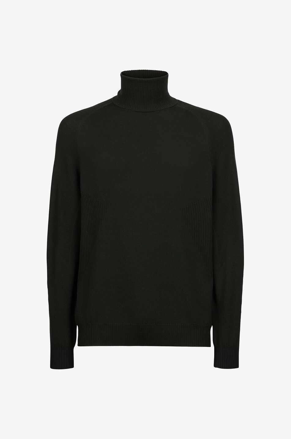 SEASE Rollkragenpullover aus Schurwolle Whole Herren GRÜN 1
