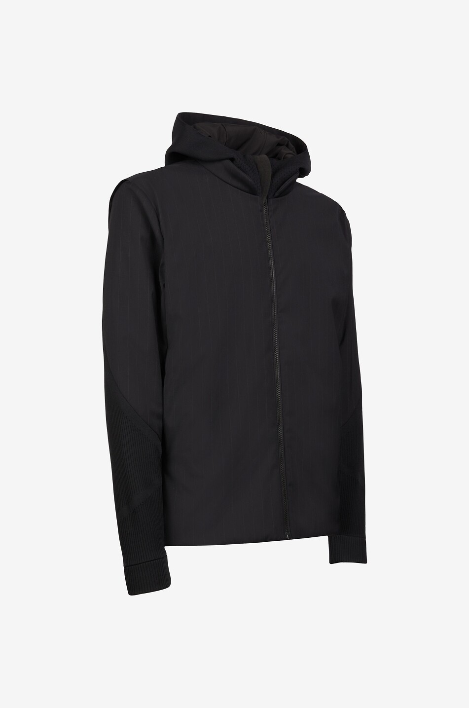 Tailorhood 3.0 hooded bi-material jacket