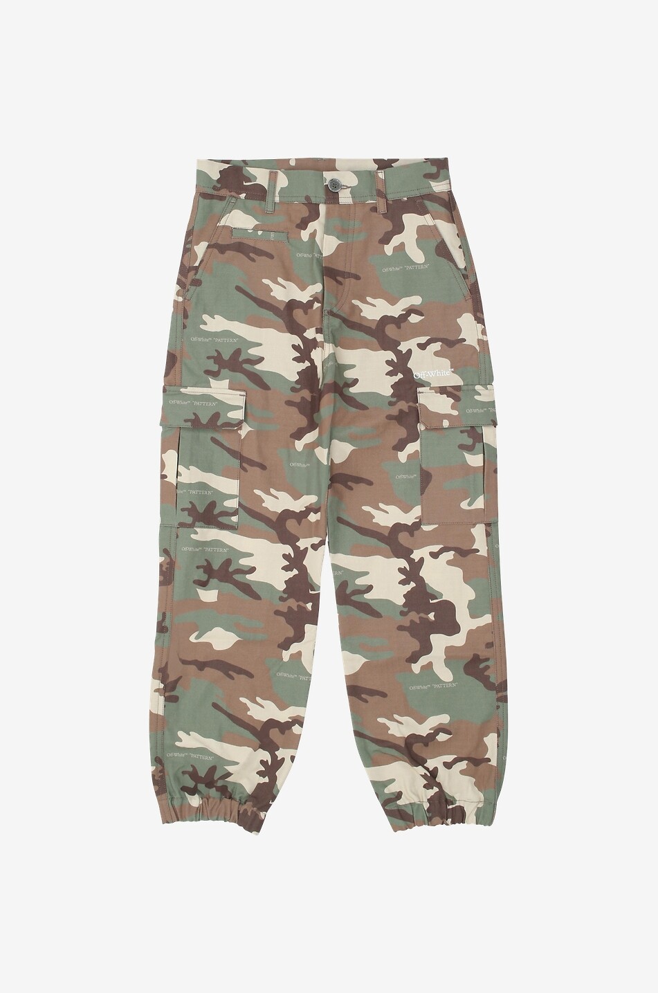 Pantalon cargo garçon Camou Diag