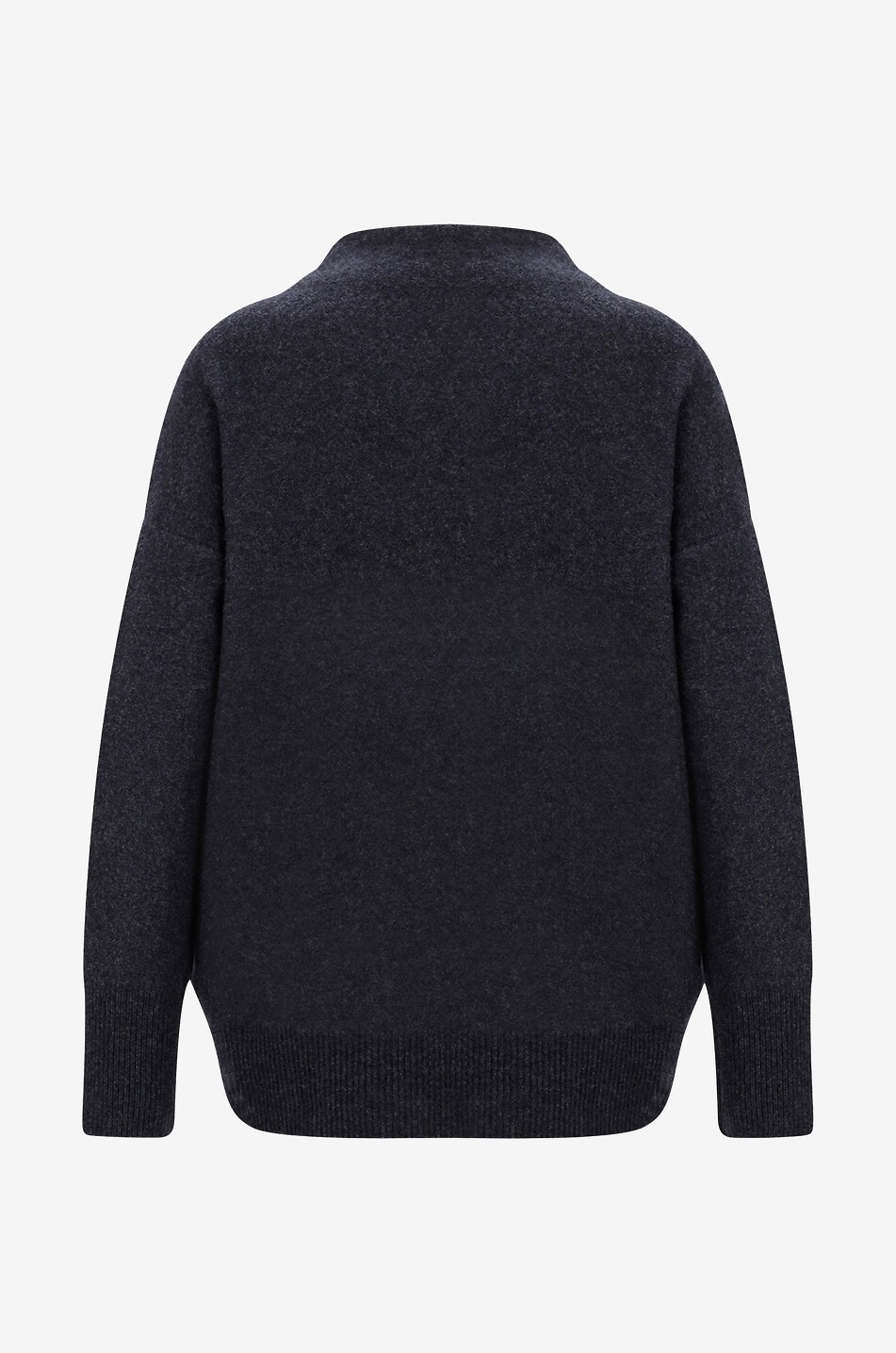 VINCE Pullover mit Schornsteinkragen aus Kaschmir Damen DUNKELGRAU 2