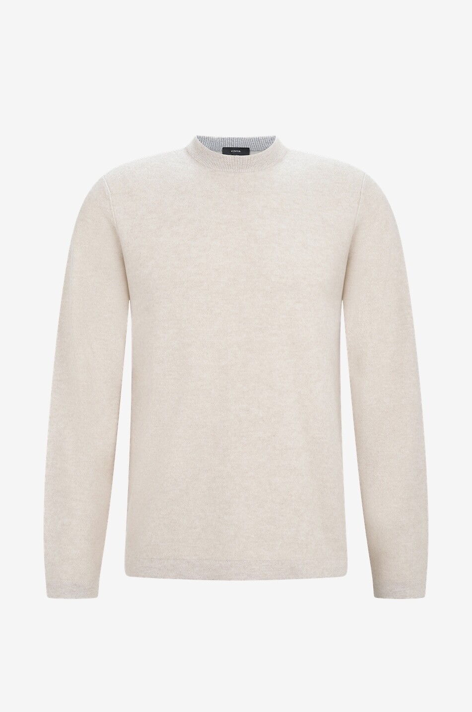VINCE Pull à col rond en cachemire Homme Incolore 1