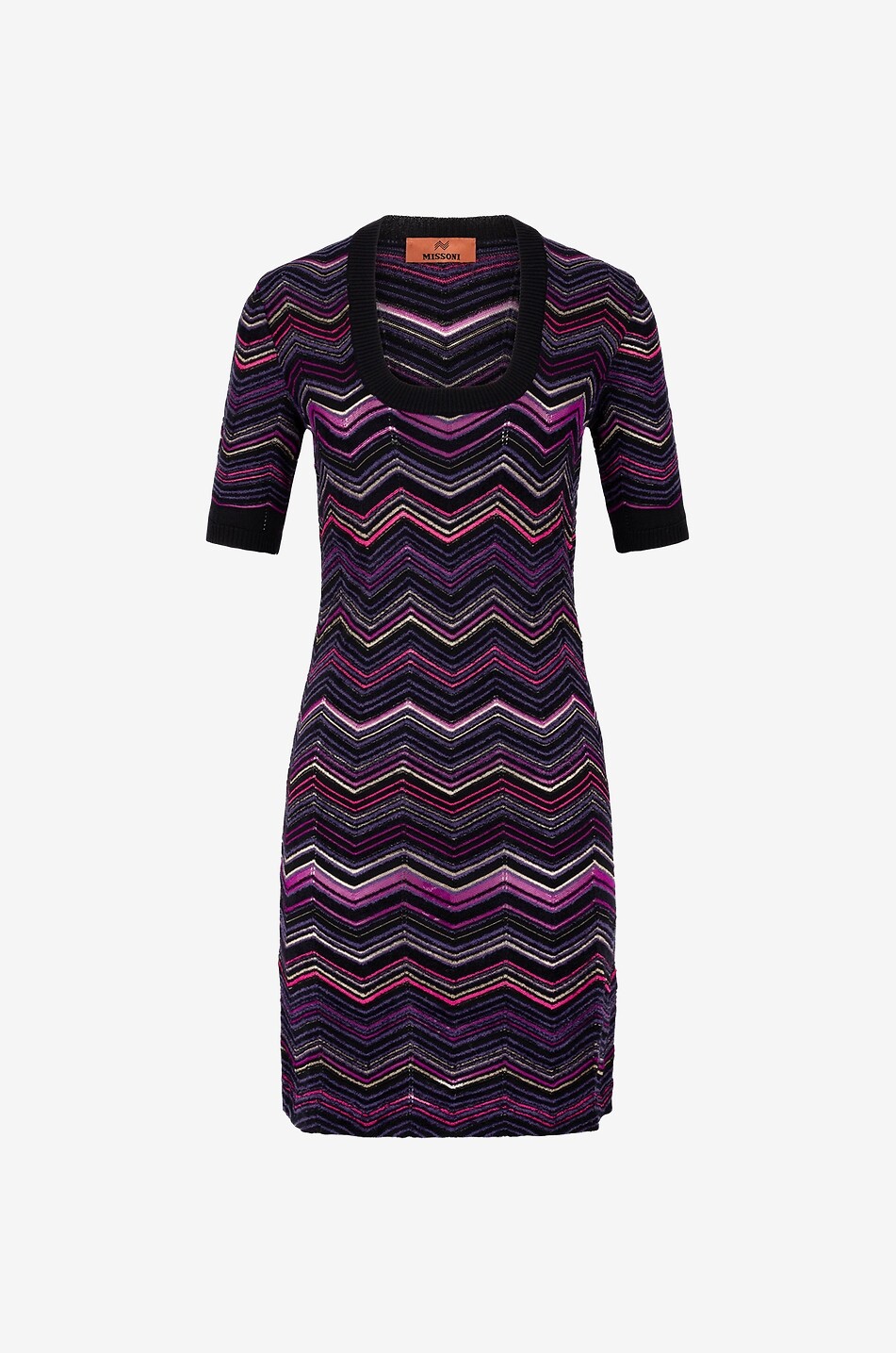 M Missoni chevron print outlet dress.