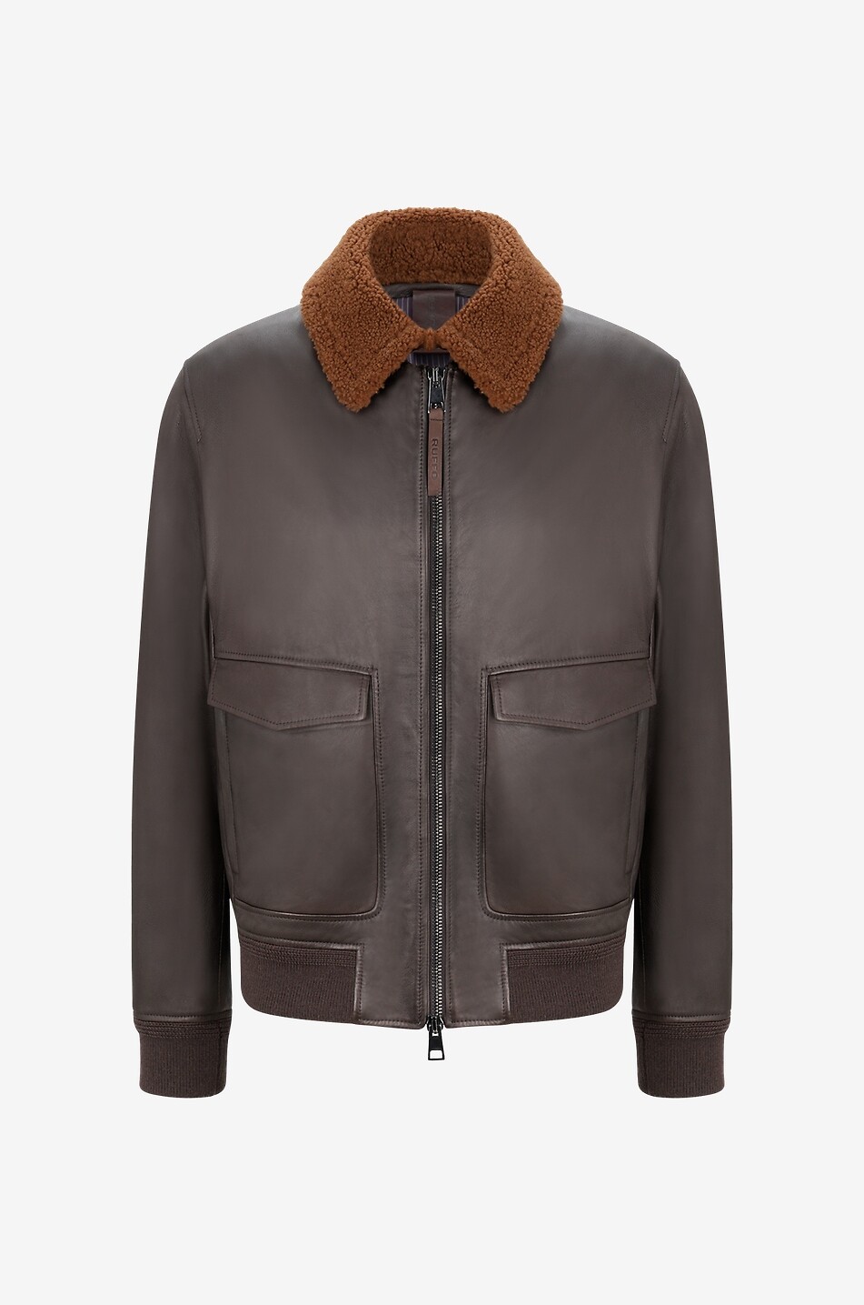 Gregory short leather jacket
