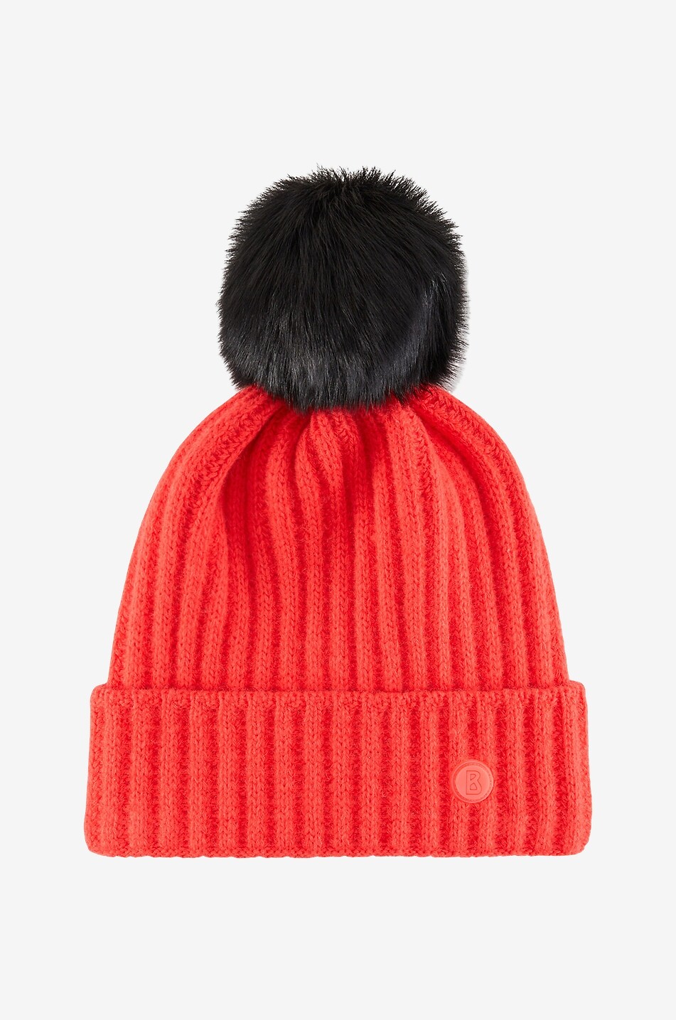 Ranya beanie with shearling pompom