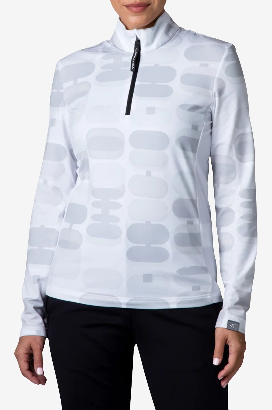 Midlayer mit Print Rosa
