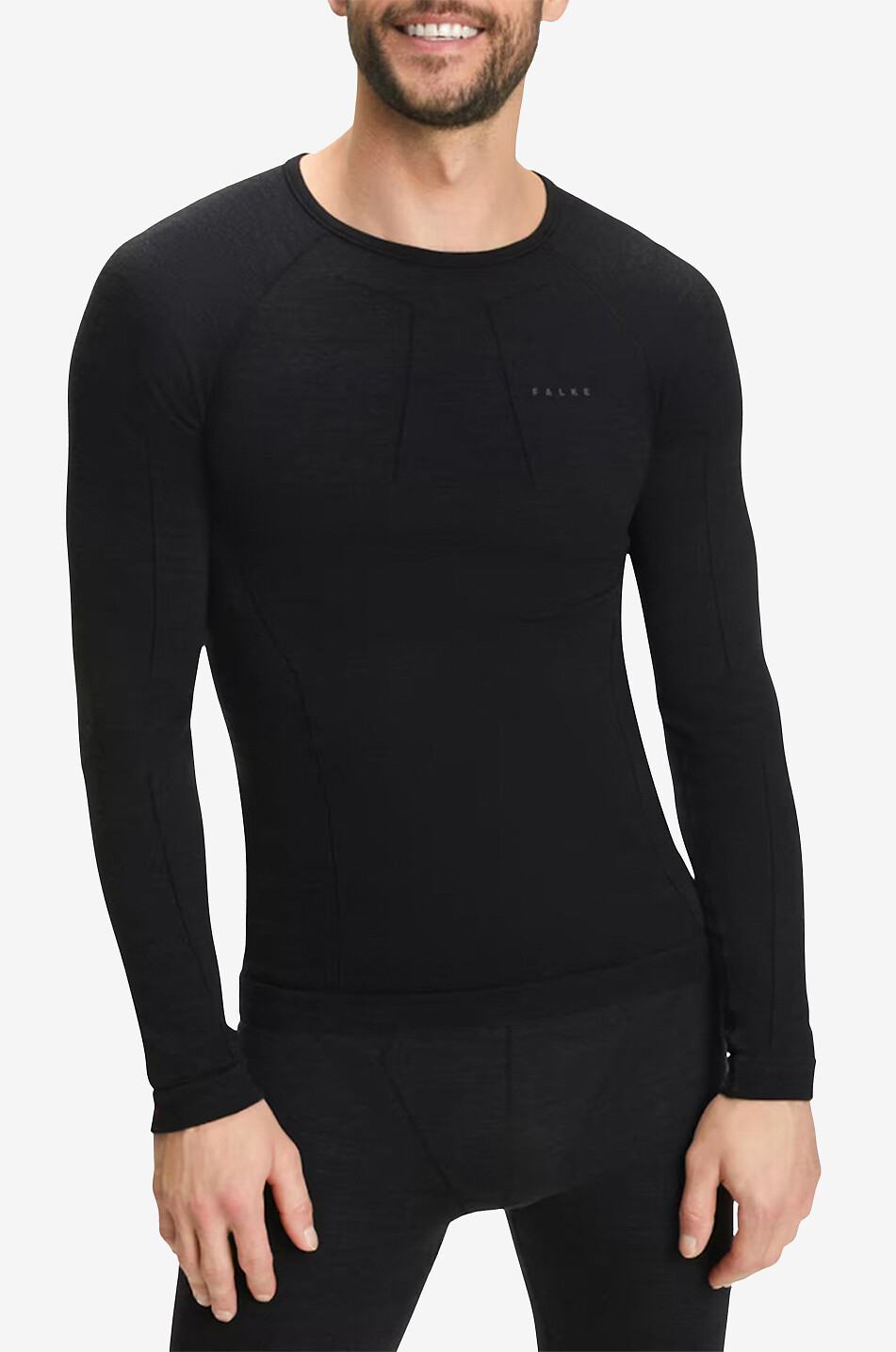 Langarm-T-Shirt Wool-Tech