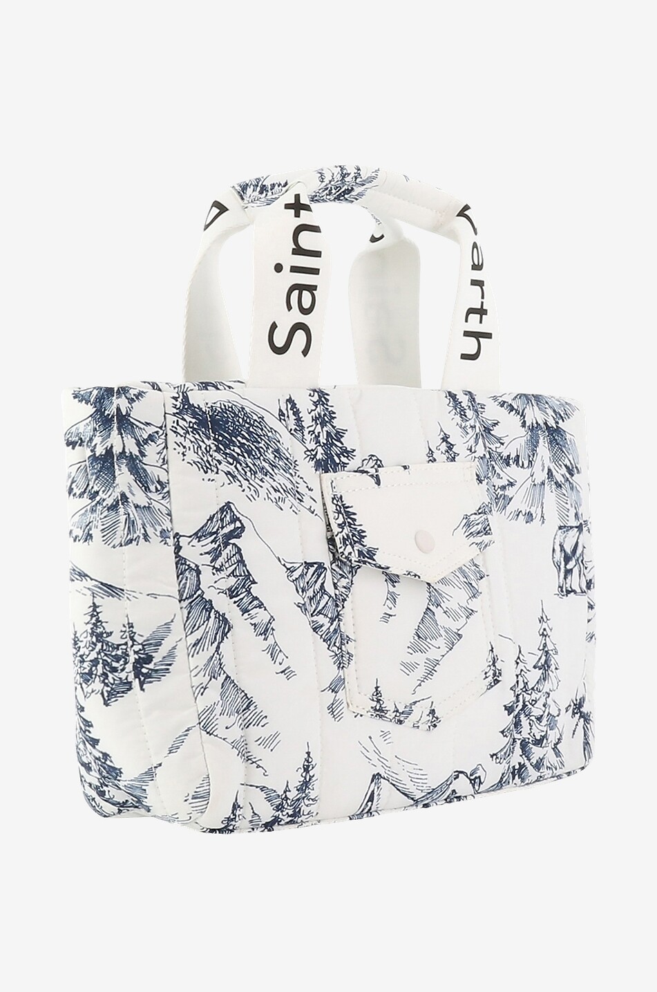 MC2 SAINT BARTH Mini sac cabas en nylon Femme MULTICOLORE 2