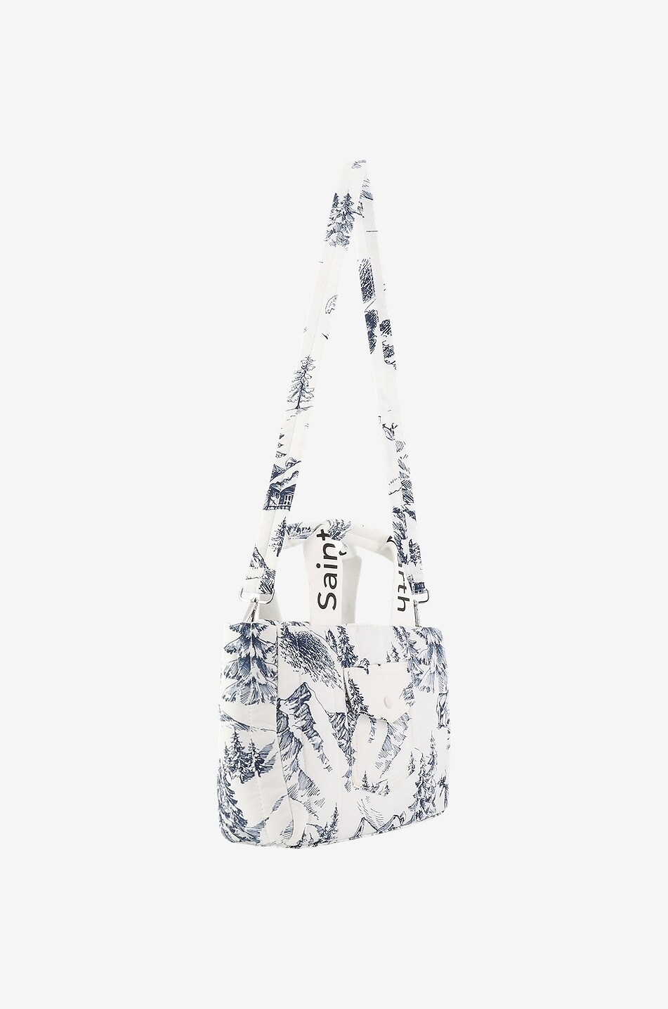 MC2 SAINT BARTH Mini sac cabas en nylon Femme MULTICOLORE 5