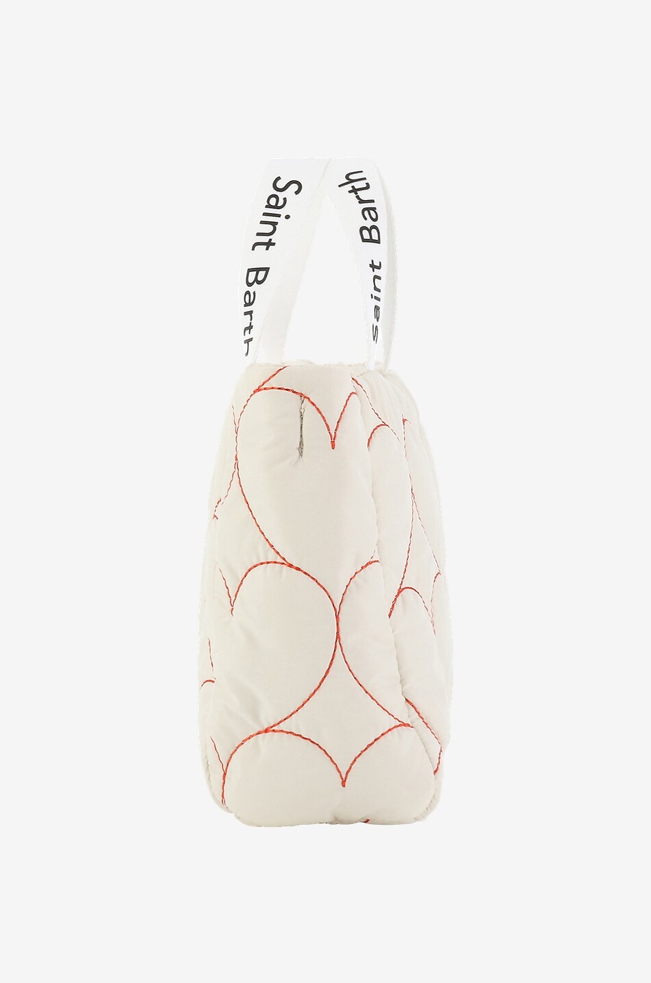 MC2 SAINT BARTH Mini nylon tote bag Women WHITE 4