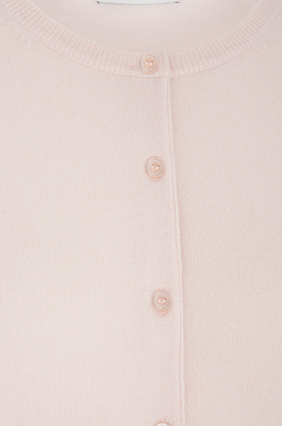 BONGENIE Feinstrick-Cardigan aus Kaschmir mit Rundhals Damen ROSA 6