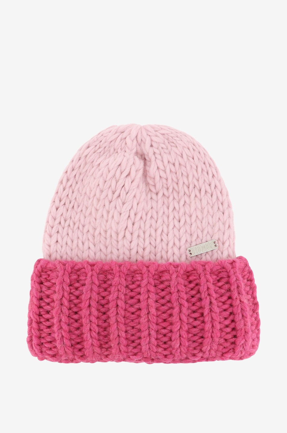 Zweifarbige Mädchenmütze