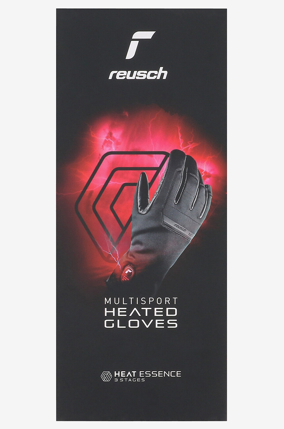 REUSCH Wärmende Skihandschuhe Heat Essence R-Tex XT Herren SCHWARZ 3